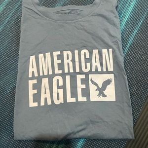NWOT Mens American eagle blue t-shirt standard fit XXL